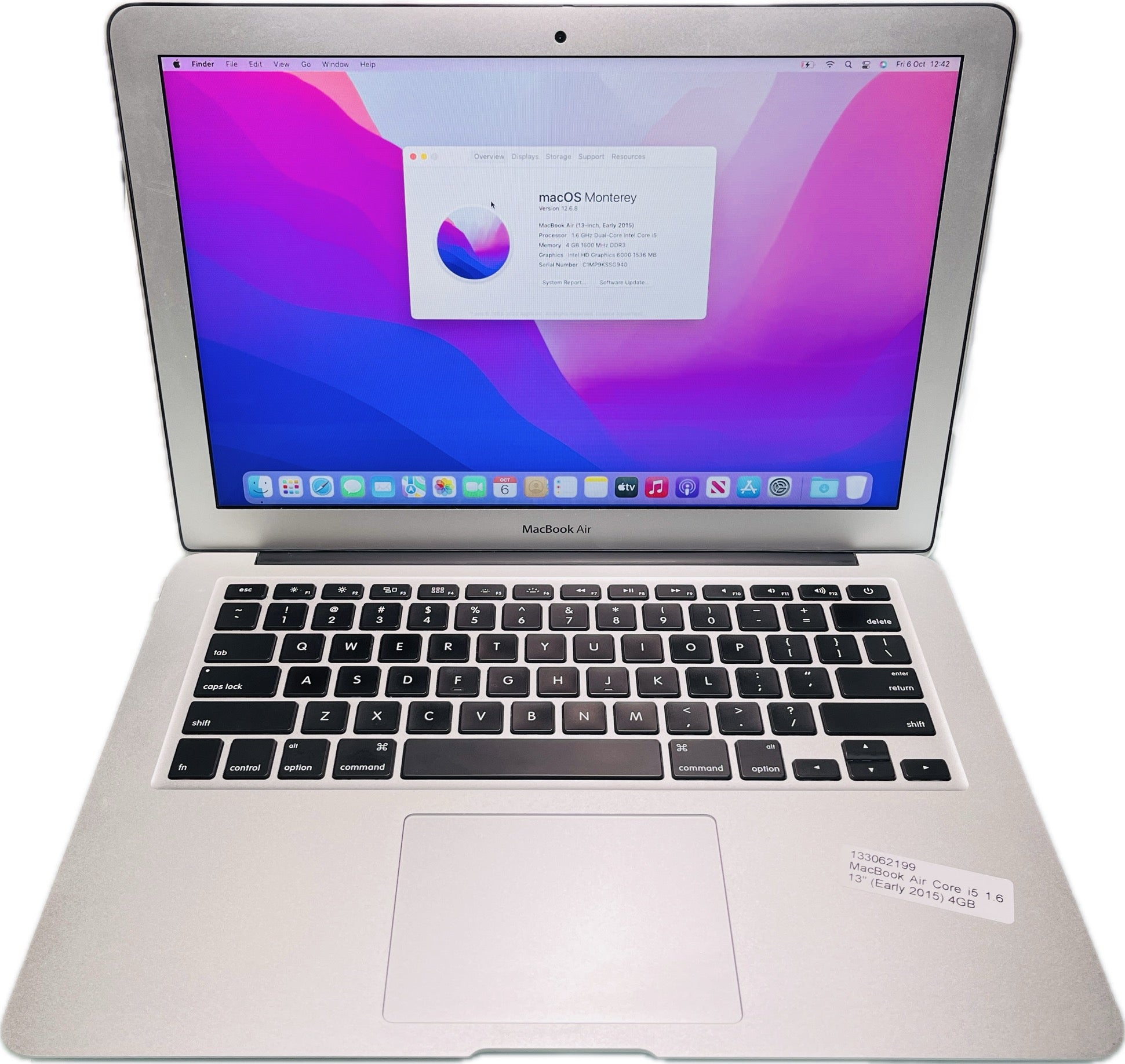 Apple Macbook Air i5 1.6GHz 13