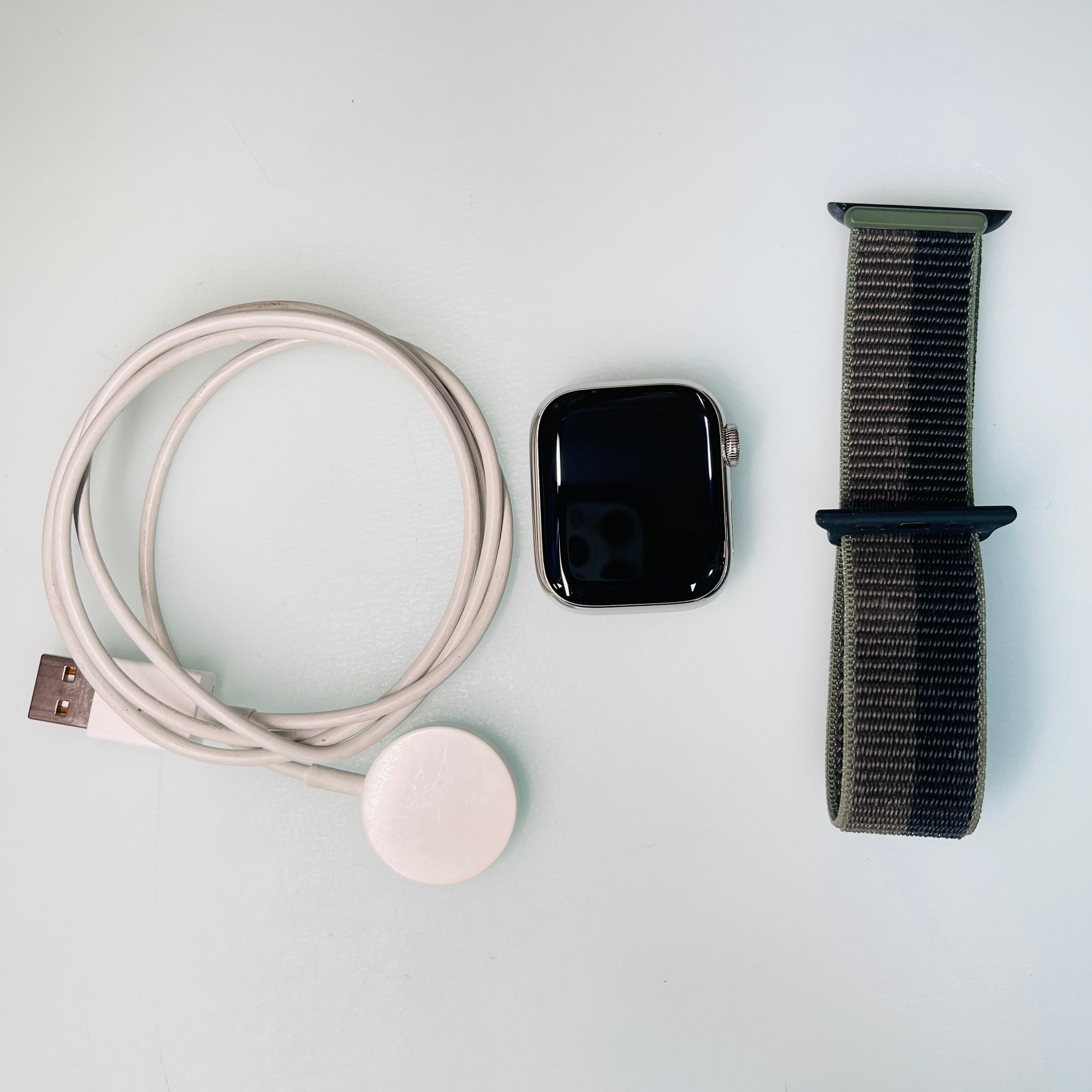Apple Watch Series 7 GPS+Cellular 41mm Stainless Steel Pristine Condit –  Tech Market