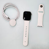 Apple Watch Series 7 GPS+Cellular 41mm Stainless Steel Very Good Condition REF#66452