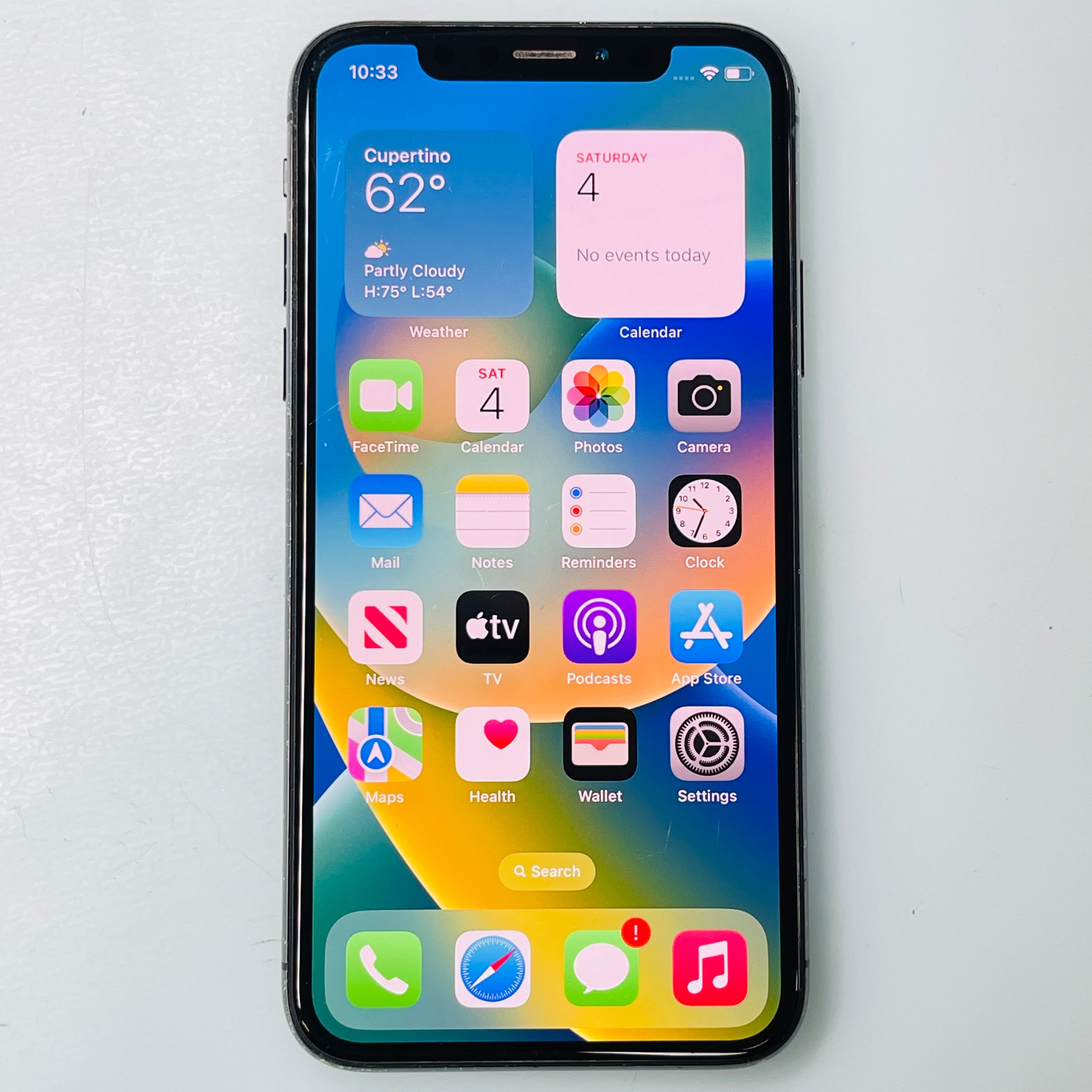 Apple iPhone X 64GB Black Unlocked (READ DESCRIPTION) REF#64911 