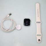 Apple Watch Series 7 GPS+Cellular 41mm Stainless Steel Good Condition REF#66664