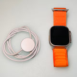 Apple Watch Ultra 2 GPS+Cellular Titanium 49MM Pristine Condition REF#65588