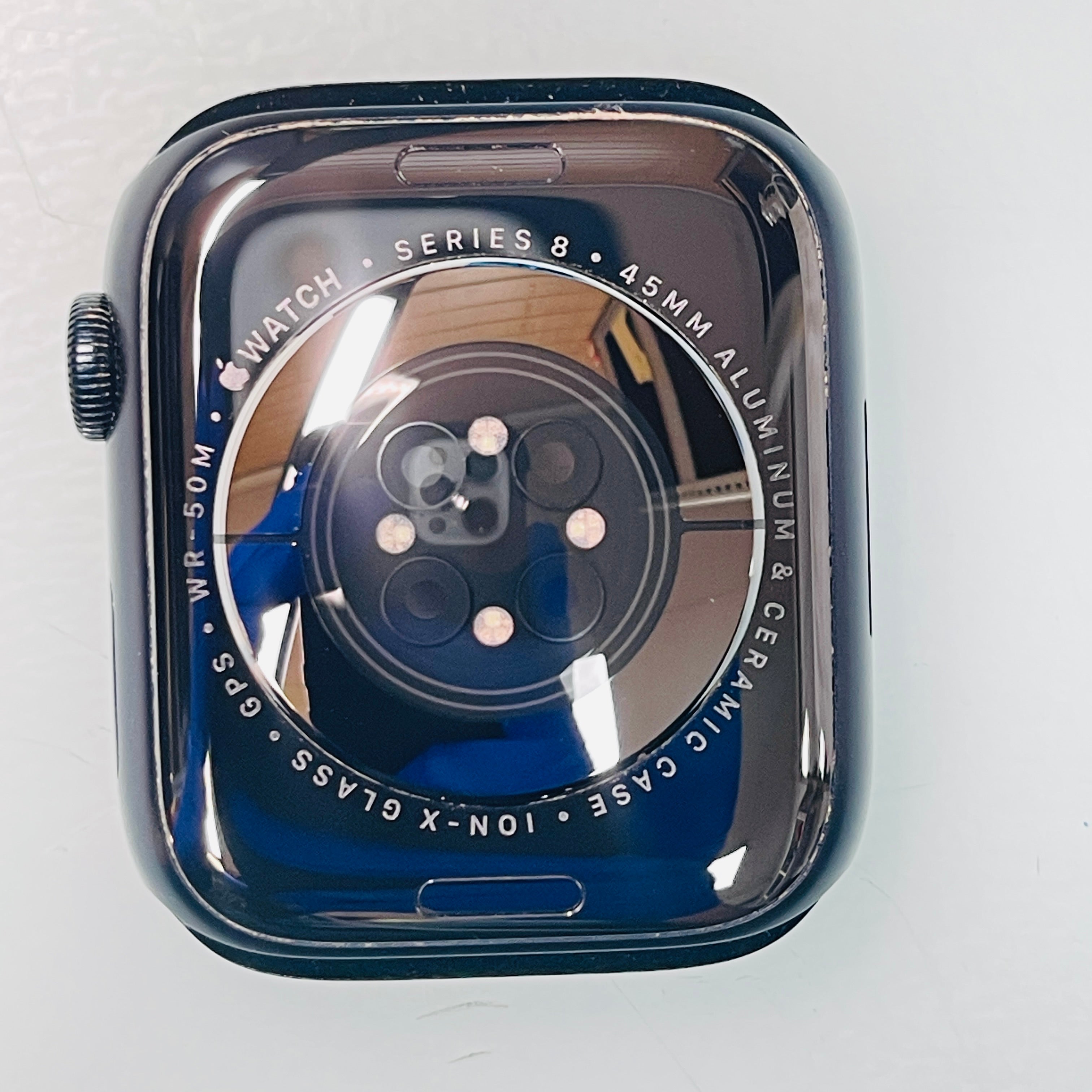 Apple Watch Series 8 GPS Aluminium 45MM Midnight Very Good Condition REF#65762B