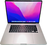 Apple MacBook Pro i7 2.6GHz 16" 2019 16GB RAM 500GB Touch Bar Touch ID REF#67509-H