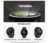 GARMIN Forerunner 165 Sports Watch - Black, 43 mm - Pristine