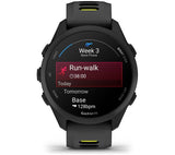 GARMIN Forerunner 170 GPS Running Smartwatch 43mm - Black/Amp Yellow - Pristine