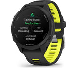 GARMIN Forerunner 170 GPS Running Smartwatch 43mm - Black/Amp Yellow - Pristine