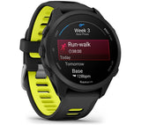 GARMIN Forerunner 170 GPS Running Smartwatch 43mm - Black/Amp Yellow - Pristine