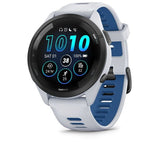 Garmin Forerunner 265 Sports Watch, 46mm, Tidal Blue — Acceptable