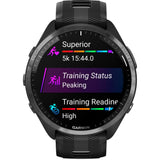 GARMIN Forerunner 965 GPS Running Smartwatch - 47mm Black/Carbon Grey - Good