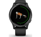 Garmin Venu 1 GPS Smartwatch Black & Slate Grey - Acceptable