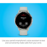GARMIN Venu 3S GPS Smartwatch - 41mm Silver & Sage Grey - Acceptable