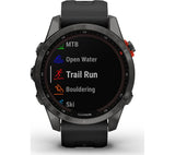 GARMIN fenix 7S Solar - Slate Grey & Black, 42mm - Good