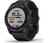 GARMIN fenix 7 Solar - Slate Grey & Black, 47mm - Pristine
