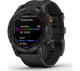 GARMIN fenix 7 Solar - Slate Grey & Black, 47mm - Pristine