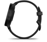 Garmin vívomove Sport Hybrid Smartwatch – Black Silicone Strap – Good