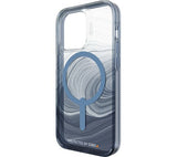 GEAR4 Milan Snap Blue Swirl iPhone 14 Pro Case - Clear & Blue