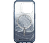 GEAR4 Milan Snap Blue Swirl iPhone 14 Pro Case - Clear & Blue
