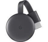 GOOGLE Chromecast 3rd Generation Media Streaming Device - Charcoal - Pristine