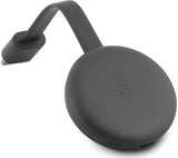 GOOGLE Chromecast 3rd Generation Media Streaming Device - Charcoal - Pristine