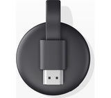 GOOGLE Chromecast 3rd Generation Media Streaming Device - Charcoal - Pristine