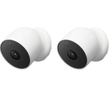Google Nest Cam Indoor & Outdoor Smart Security Camera 2-Pack – Good Condition