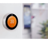 GOOGLE Nest Learning Thermostat - 3rd Generation, Silver - Good