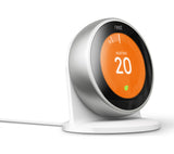 GOOGLE Nest Learning Thermostat - 3rd Generation, Silver - Good