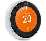 GOOGLE Nest Learning Thermostat - 3rd Generation, White - Good