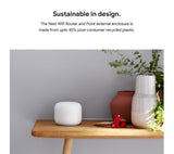 GOOGLE Nest Wifi Router & Nest Wifi Point AC2200 Dual-Band - White - Good