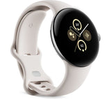 GOOGLE Pixel Watch 2 4G with Google Assistant - Silver, Porcelain Strap - Very Good