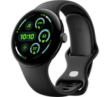 GOOGLE Pixel Watch 3 4G LTE - Black, Obsidian Band, 45 mm - Pristine