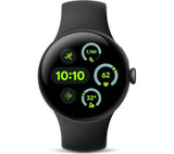 GOOGLE Pixel Watch 3 4G LTE - Black, Obsidian Band, 41 mm - Pristine
