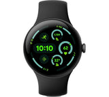 GOOGLE Pixel Watch 3 4G LTE - Black, Obsidian Band, 45 mm - Pristine