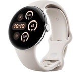 GOOGLE Pixel Watch 3 WiFi - Silver, Porcelain Band, 41mm - Pristine