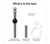 GOOGLE Pixel Watch 4G - Gold, Hazel Strap - Acceptable