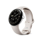 GOOGLE Pixel Watch 4 4G LTE - 41mm Polished Silver Aluminium Case with Porcelain Active Band - Very Good