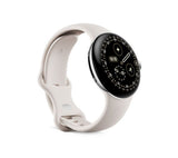 GOOGLE Pixel Watch 4 4G LTE - 41mm Polished Silver Aluminium Case with Porcelain Active Band - Very Good