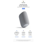 GOOGLE Nest Audio with Google Assistant - Charcoal - Pristine