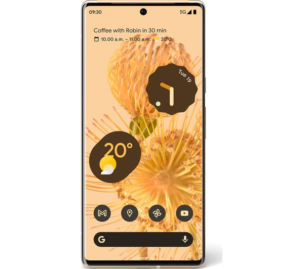 GOOGLE Pixel 6 Pro - 128 GB, Sorta Sunny - Good