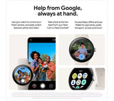 GOOGLE Pixel Watch 3 WiFi - Black, Obsidian Band, 45mm - Pristine