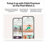 GOOGLE Pixel Watch 3 WiFi - Black, Obsidian Band, 45mm - Pristine