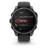Garmin Fenix 8 Pro Sapphire DLC Titan GPS Multisport Watch, 47 mm, AMOLED - Pristine