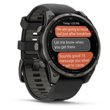 Garmin Fenix 8 Pro Sapphire DLC Titan GPS Multisport Watch, 47 mm, AMOLED - Pristine