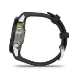Garmin MARQ Athlete Gen 2 46mm Titanium Smartwatch Black Rubber Strap - Good