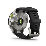 Garmin MARQ Athlete Gen 2 46mm Titanium Smartwatch Black Rubber Strap - Good