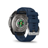 Garmin Quatix 8 AMOLED Titanium & Blue 47MM Smart Watch - Pristine