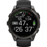 Garmin Fenix 8 Sapphire AMOLED 47mm GPS Smartwatch Carbon Grey Titanium - Pristine