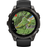 Garmin Fenix 8 Sapphire AMOLED 47mm GPS Smartwatch Carbon Grey Titanium - Pristine
