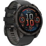 Garmin Fenix 8 Sapphire AMOLED 47mm GPS Smartwatch Carbon Grey Titanium - Pristine